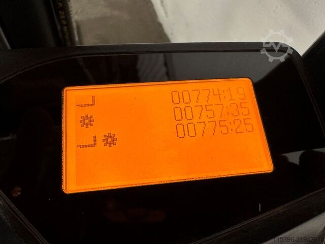 Electric 3-wheel forklift Toyota 7FBEST13 - TRIPLEX 4,7 m - 775 Stunden !!!!