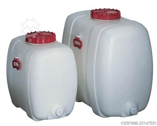 Drum 500L PE white, with 2 carrying handles - 1 piece GRAF 