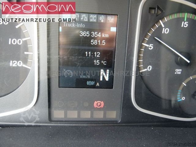 Curtain sider van MERCEDES-BENZ Atego 818L, Pritsche Plane, LBW, Klima, AHK, DE