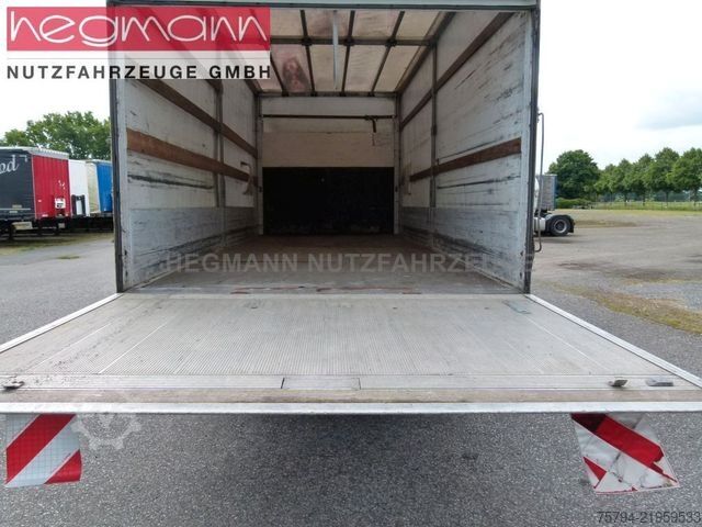 Curtain sider van MERCEDES-BENZ Atego 818L, Pritsche Plane, LBW, Klima, AHK, DE