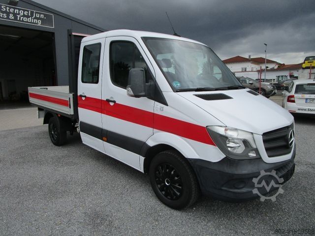 Pick-up van MERCEDES-BENZ Sprinter 214 CDI EURO.6*Werkstattwagen+DOKA+AHK*