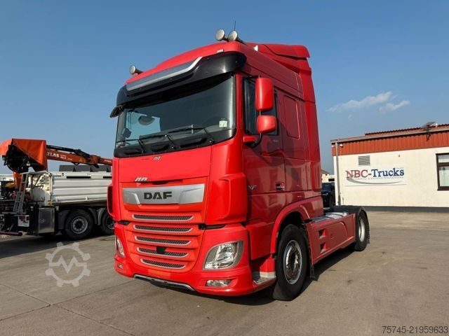 Standard tractor unit DAF XF 480 * SPACE CAP * RETARDER * 2 X TANK*1. HAND