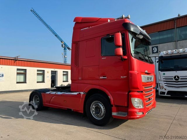 Standard tractor unit DAF XF 480 * SPACE CAP * RETARDER * 2 X TANK*1. HAND