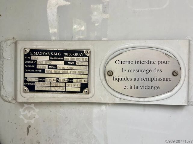 Silo Renault Premium 380 13390L,  5 COMPARTMENTS, FULL AIR S...