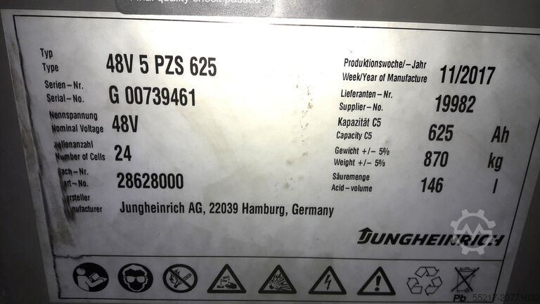 Gabelstapler Jungheinrich EFG 316 K