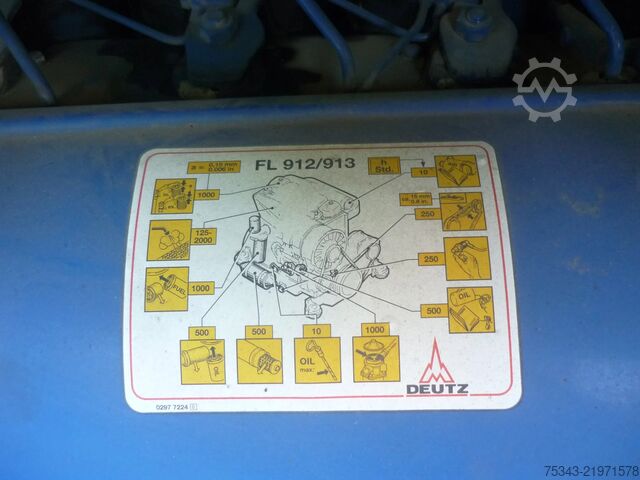 Aggregate Deutz Bredenoord BRDE-57      57 KVA  Diesel Aggregaa...