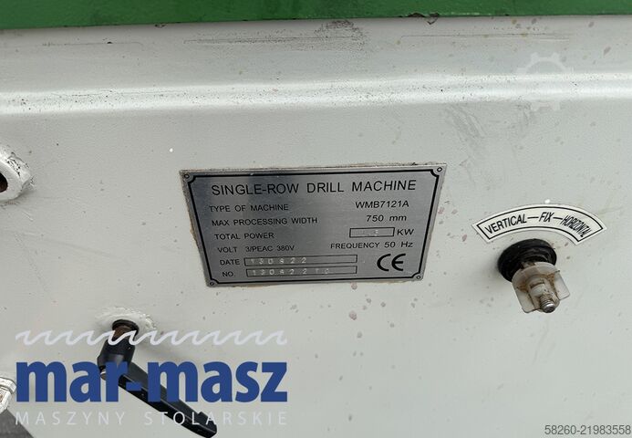 Mehrspindelbohrmaschine mit 21 Spindeln  WMB7121A