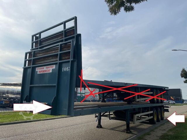 Flatbed Haan OPL 45 Heavy Duty (45Ton) / Rungen-Potholes / N...