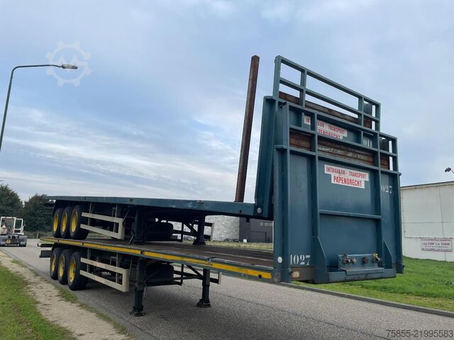 Flatbed Haan OPL45 Heavy Duty (45Ton) / Rungen-Potholes / NL...