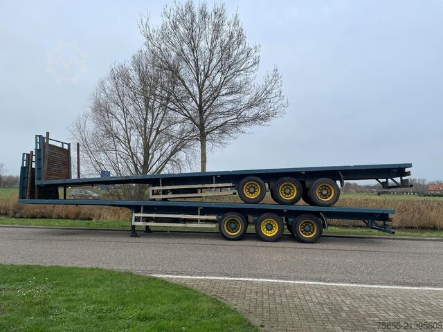 Flatbed Haan OPL45 Heavy Duty (45Ton) / Rungen-Potholes / NL...
