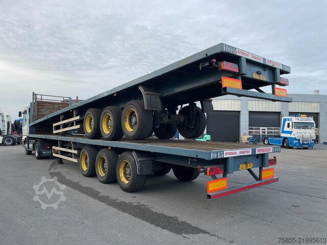 Flatbed Haan OPL45 Heavy Duty (45Ton) / Rungen-Potholes / NL...