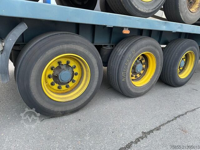 Flatbed Haan OPL45 Heavy Duty (45Ton) / Rungen-Potholes / NL...