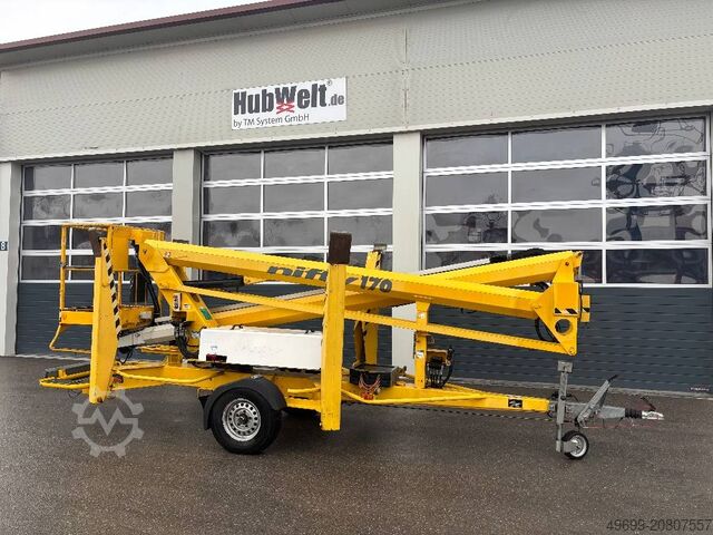 Hebebühne Niftylift 170 HE - 17,1m Anhänger-Arbeitsbühne