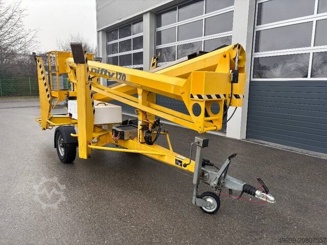 Hebebühne Niftylift 170 HE - 17,1m Anhänger-Arbeitsbühne