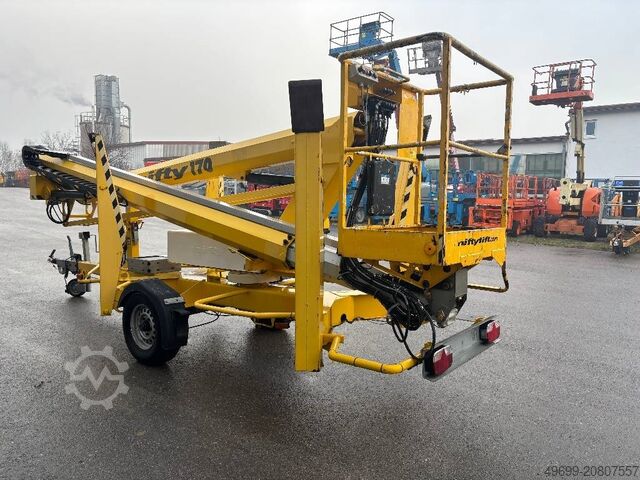 Hebebühne Niftylift 170 HE - 17,1m Anhänger-Arbeitsbühne