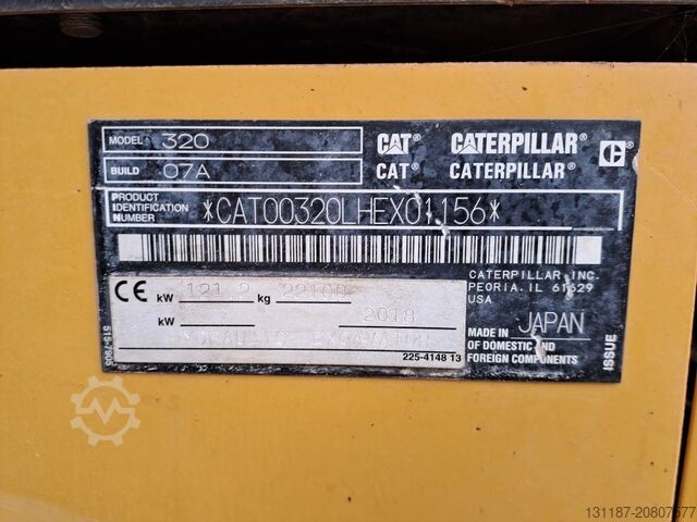 Raupenbagger CAT 320 NG