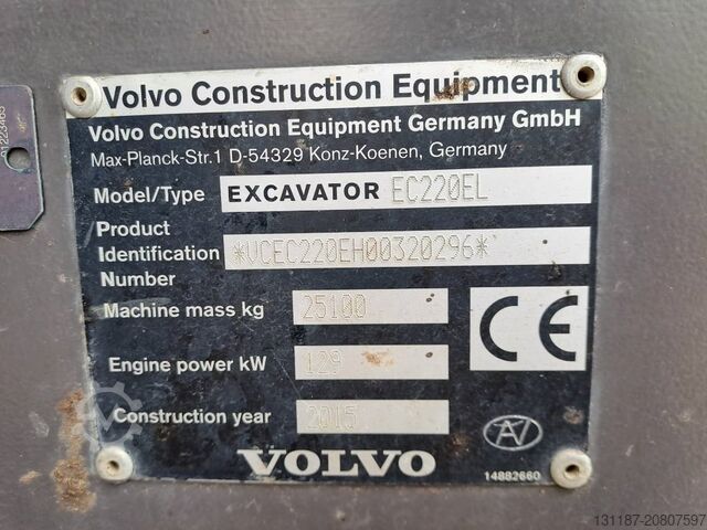 Raupenbagger Volvo EC 220 EL (New Undercarriage)