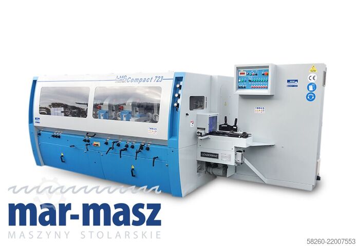 Vier-Seiten-Hobelmaschine LEADERMAC Compact LMC 723
