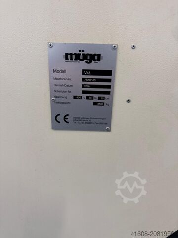 CNC Bearbeitungszentrum - Vertikal MÜGA V 43