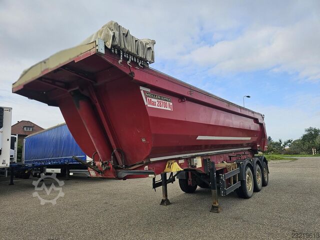 2014 MEILLER MHPS 12/27/LOSS4, STEEL TIPPER / 30 M3/ SAF DISC / LIFT AXLE. MEILLER MHPS 12/27/LOSS4, STEEL TIPPER / 30 M3/ SAF DIS...