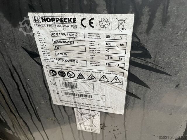 Elektro 4 Rad-Stapler Linde E25-01