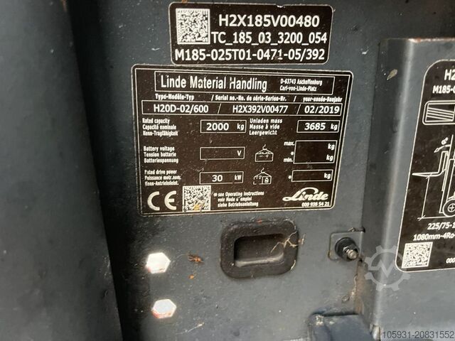 Dieselstapler Linde H20D-02/600