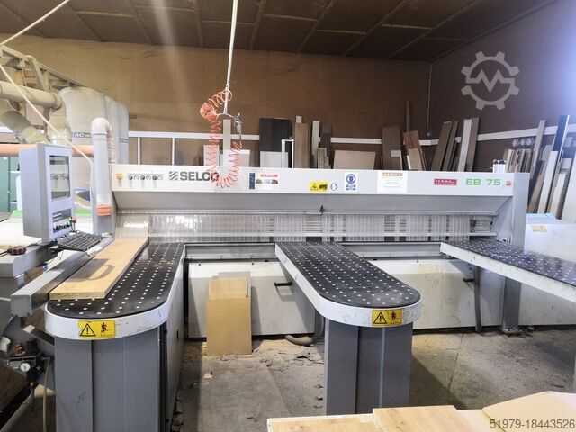 Panel beam saw 3800x3800mm BIESSE Selco EB75