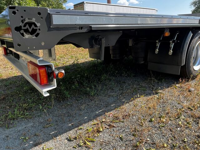 Open semitrailer Fliegl 3-Achs Jumbo Sattelauflieger Plateau