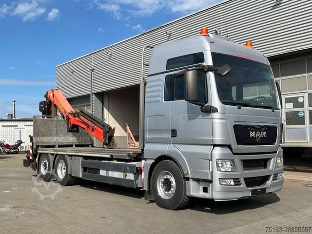 LKW mit Pritsche (offen) MAN TG-X 26.400 6x2 Pritsche Heckkran Palfinger PK 2