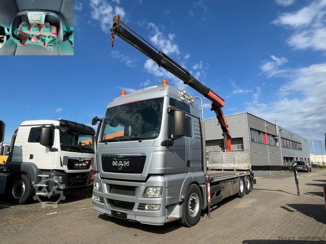 LKW mit Pritsche (offen) MAN TG-X 26.400 6x2 Pritsche Heckkran Palfinger PK 2
