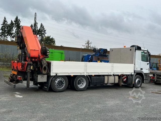 LKW mit Pritsche (offen) MERCEDES-BENZ Actros 2546 L 6x2  Pritsche Heckkran Palfinger P