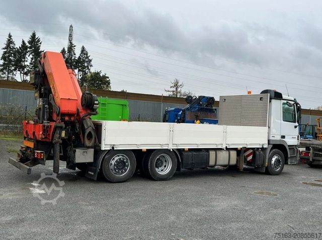 Autokran MERCEDES-BENZ Actros 2546 L 6x2  Pritsche Heckkran Palfinger P