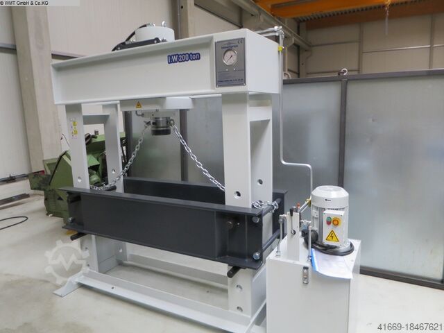 Tryout Press - hydraulic INTEMACH HD 200 - 1500