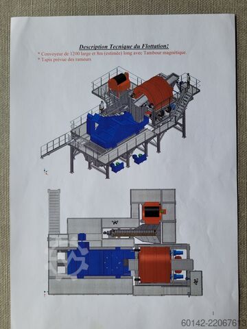 Washing and flotation installation with water Tecnicas Hidraulicas S.A. 