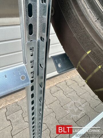 Modular shelf ca. 34,56 lfm. Reifenregale META für bis zu 360 Reifen! Neuware