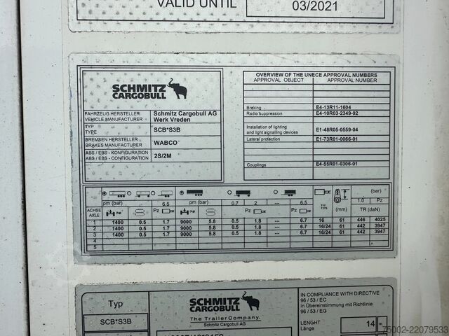 Refrigerated/frozen transport Schmitz Cargobull CARRIER VECTOR 1950 D/E / DISCBRAKES / NL-TRAILER
