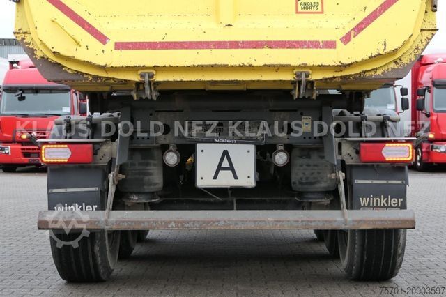 Tipper semitrailer SCHMITZ CARGOBULL SGF S3 Kippmulde  25 m³ Plane Liftachse