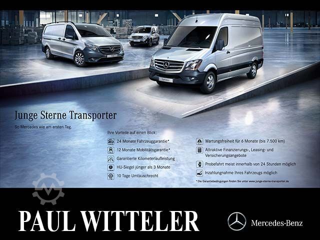 Kastenwagen hoch MERCEDES-BENZ Sprinter 314 CDI KAMERA+KLIMA+SITZHZ+TEMPOMAT