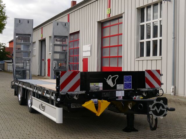 Platform trailer FLIEGL Tandem-Plattform-Anhänger TPS 210 Jumbo