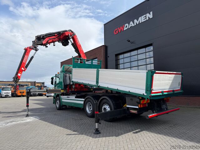 3-sided tipper Iveco Stralis 500 6x2 3 Way tipper Fassi 365+Flyjib ,...