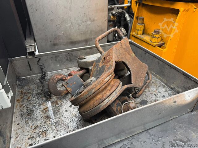 Crane truck MAN TGS 35.540 8x4 H-6 Hydrodrive Effer 850 + Fly J...