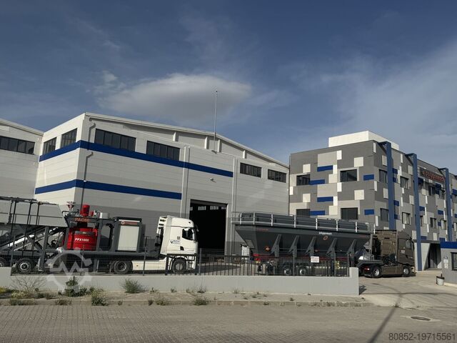 Concrete mixing plant Polygonmach Planetery mixer
