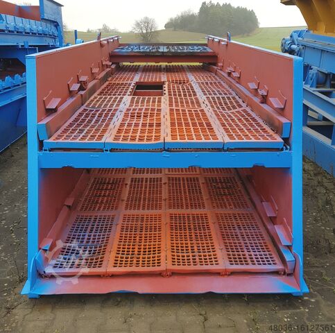 Screening plant Flämrich Doppeldecker Sieb