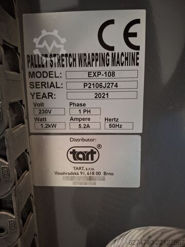 Palletizer Tart EXP-108