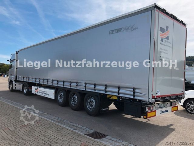 Open semitrailer with tarp KRONE Profi Liner *NEU *Vermietung*Tageszulassung