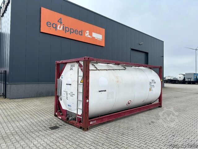 Tank container CIMC FOOD 20FT ISO / 25.940L-1-COMP. / L4BN / UN Por...