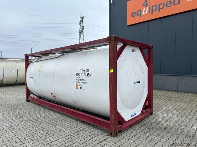 Tankcontainer CIMC FOOD 20FT ISO / 25.940L-1-COMP. / L4BN / UN Por...