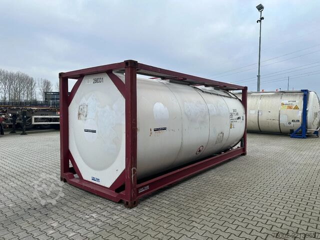Tank container CIMC FOOD 20FT ISO / 25.910L-1-COMP. / L4BN / UN Por...