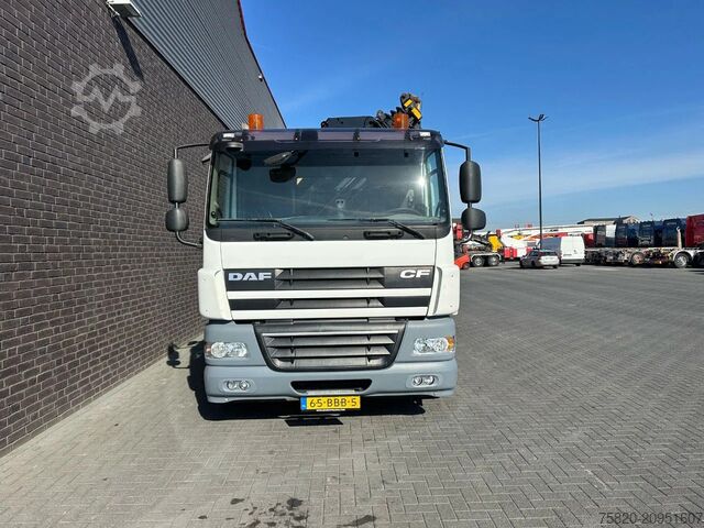  DAF CF 85 410 6X2 + HIAB 422EP-5 HIPRO TREKKER/SATT...