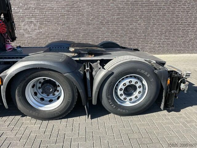 Crane truck DAF CF 85 410 6X2 + HIAB 422EP-5 HIPRO TREKKER/SATT...